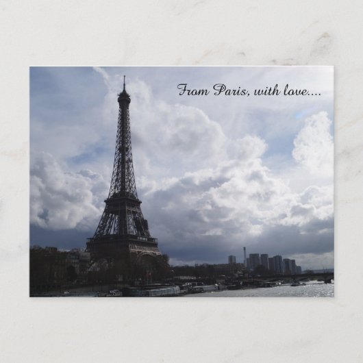 Uit Parijs met liefde Briefkaart (Voorkant)