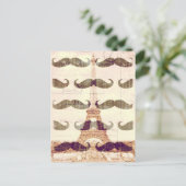 Uit Parijs met snor Briefkaart (Staand voorkant)