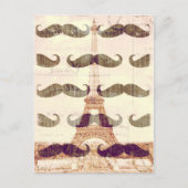 Uit Parijs met snor Briefkaart (Voorkant)