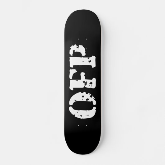 UIT PERSOONLIJK SKATEBOARD (Voorkant)