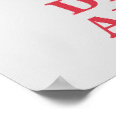 Uit pillen vervaardigde schedel Stop Poster drugsm (Hoek)