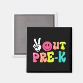 Uit Pre-k Afstuderen CL van 2024 Laatste schooldag Magneet (Voorkant / Achterkant)