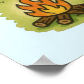 Uit-raster Poster (Hoek)