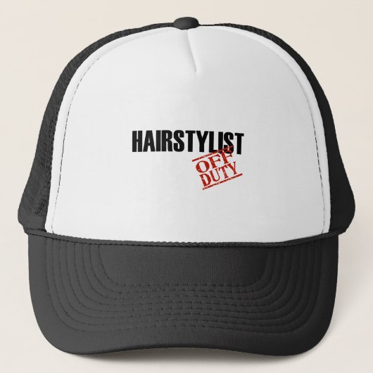UIT RECHT HAARSTYLIST LIGHT TRUCKER PET (Voorkant)