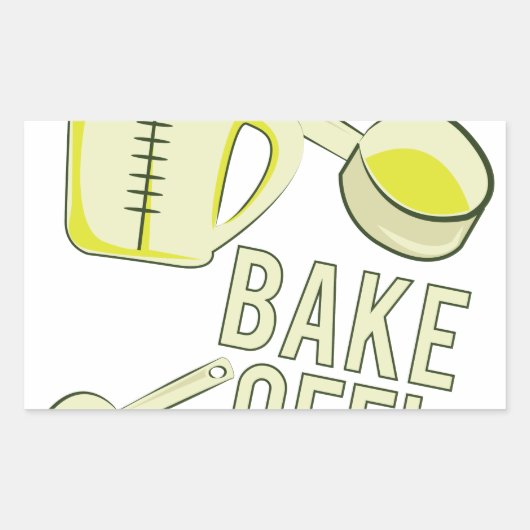 Uit Rechthoekige Sticker (Voorkant)