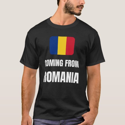 Uit Roemenië T-shirt (Voorkant)