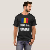 Uit Roemenië T-shirt (Voorkant volledig)
