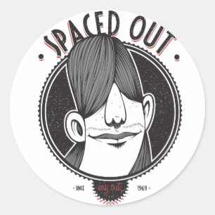 Uit Ronde Sticker