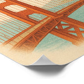 Uit San Francisco met liefde - Vintage Christmas Poster (Hoek)