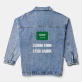 Uit Saudi-Arabië komen Denim Jacket (Achterkant)