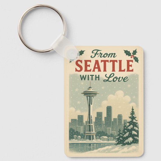  uit Seattle met liefde Sleutelhanger (Voorkant)