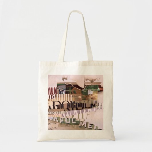 Uit seizoen tote bag (Voorkant)