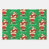 Uit Sinterklaas Voeg kindernamen toe 3 Inpakpapier Vel (Voorkant 2)