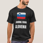 Uit Slovenië T-shirt (Voorkant)
