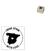 Uit Spanje met liefde Rubberstempel (Gestempeld)