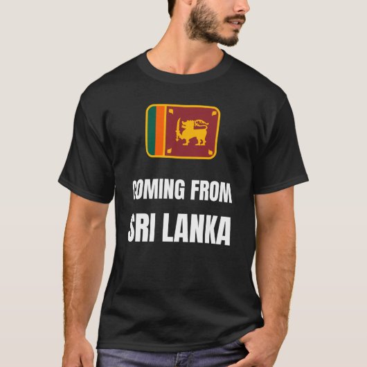 Uit Sri Lanka komen T-shirt (Voorkant)