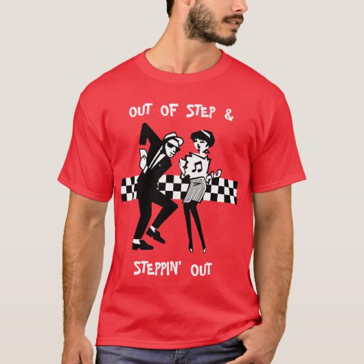 Uit stap en stap uit II T-shirt (Voorkant)