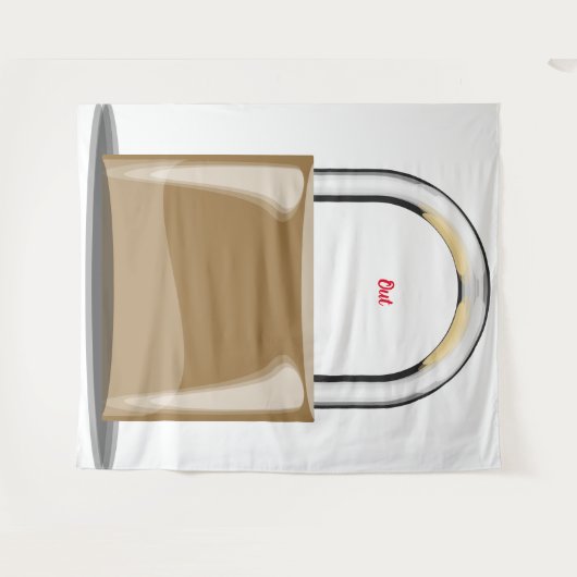 Uit Tapijt Wandkleed (Voorkant (horizontaal))