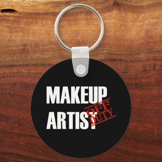 UIT-TATY MAKEUP ARTIST DARK SLEUTELHANGER (Voorkant)