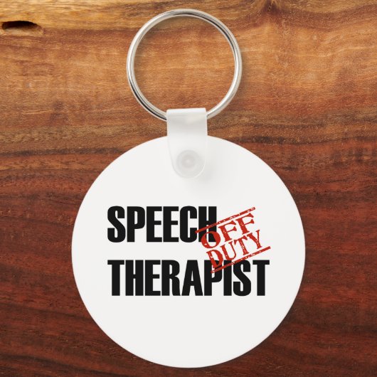 UIT-TATY SPEECH THERAPIST LIGHT SLEUTELHANGER (Voorkant)