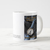 "Uit tijd in Parijs" Giant Coffee Mok (Voorkant rechts)