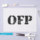 UIT TISSUEPAPIER (Craft)