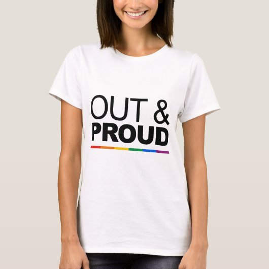 UIT & TROTS T-SHIRT (Voorkant)