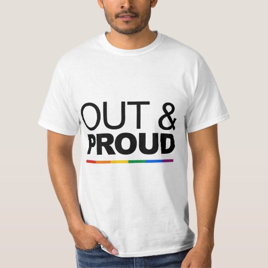 UIT & TROTS T-SHIRT (Voorkant)