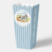 Uit twee races de ruiterpartij gedrukt bedankdoosjes (Voorkant)