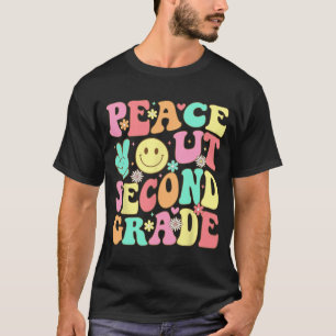 Uit tweede klas Groovy 2e klas laatste schooldag T-shirt