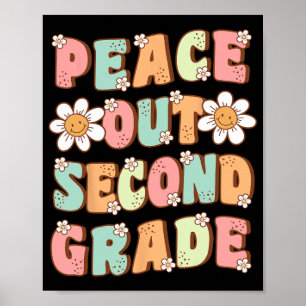 Uit tweede klas Schattige Groovy laatste dag van d Poster