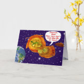 UIT-VAN-DIT-WERELD DAD KAART (Gele Bloem)