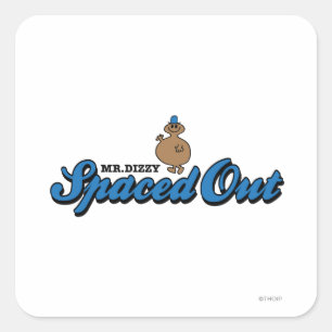 Uit Vierkante Sticker