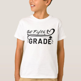 Uit vijfde klas van 2023 t-shirt