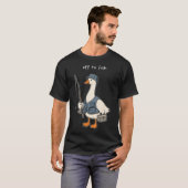 Uit Vissen T-shirt (Voorkant volledig)