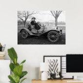 Uit voor een Ride: begin jaren 1900 Poster (Thuiskantoor)