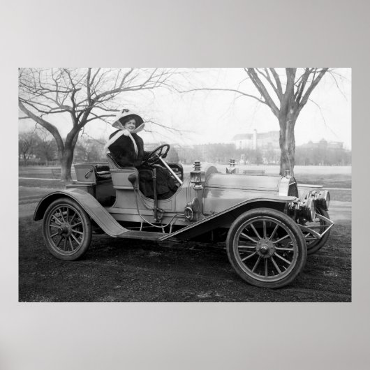 Uit voor een Ride: begin jaren 1900 Poster (Voorkant)