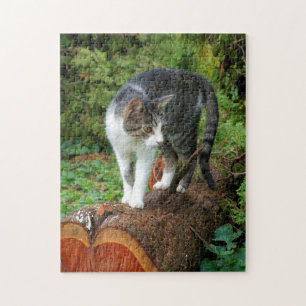 Uit voor een rol - Kat Puzzle Legpuzzel