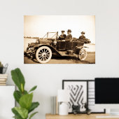 Uit voor een Rotatie Poster (Thuiskantoor)