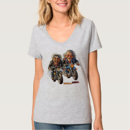 Uit voor een slag t-shirt