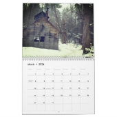 Uit voor een wandeling Schilderachtig kalender (Mar 2026)