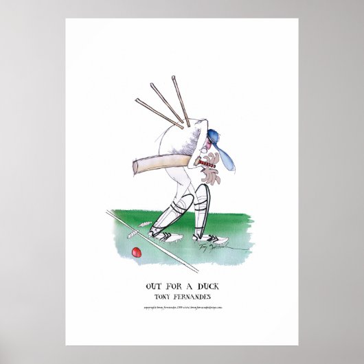 uit voor eenden, tony fernandes poster (Voorkant)