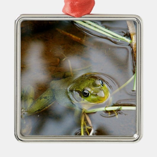 Uit voor wat frisse lucht metalen ornament (Voorkant)