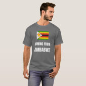 Uit zimbabwe komen t-shirt (Voorkant volledig)