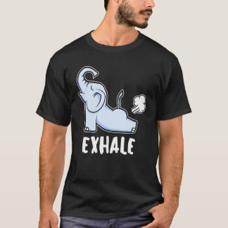 Uitademingsyoga Olifant Voor Olifant T-shirt