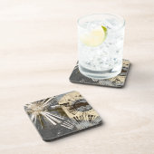 Uitbarstende Tegels I Bier Onderzetter (Rechterzijde)