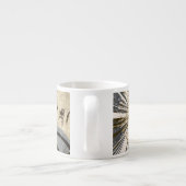 Uitbarstende Tegels I Espresso Kop (Achterkant)