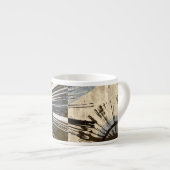 Uitbarstende Tegels I Espresso Kop (Voorkant rechts)