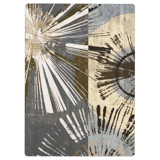 Uitbarstende Tegels I Klembord (Achterkant)