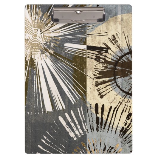 Uitbarstende Tegels I Klembord (Voorkant)